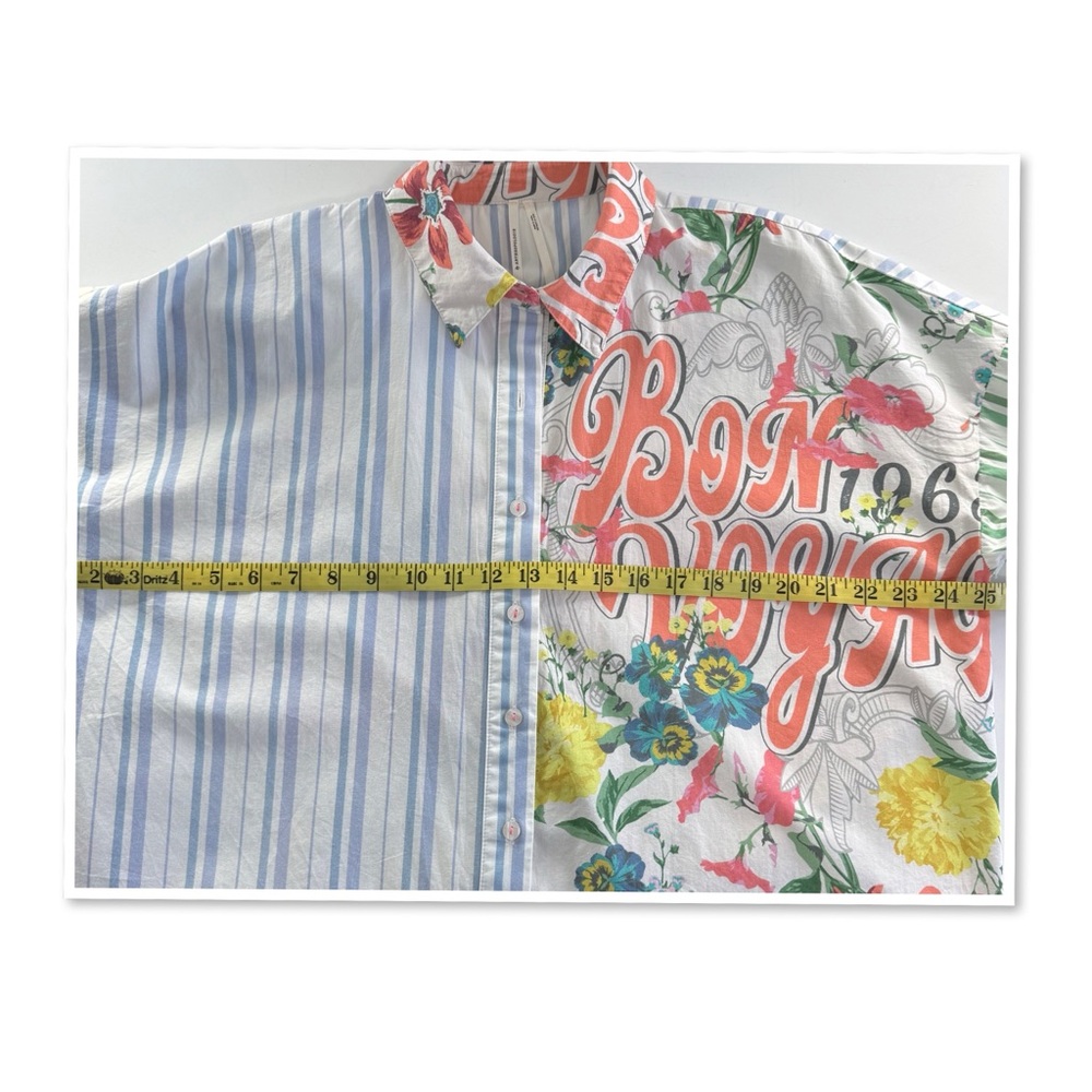 Anthropologie Poplin Long-Sleeve Button-Down Shirt - Picture 11 of 16